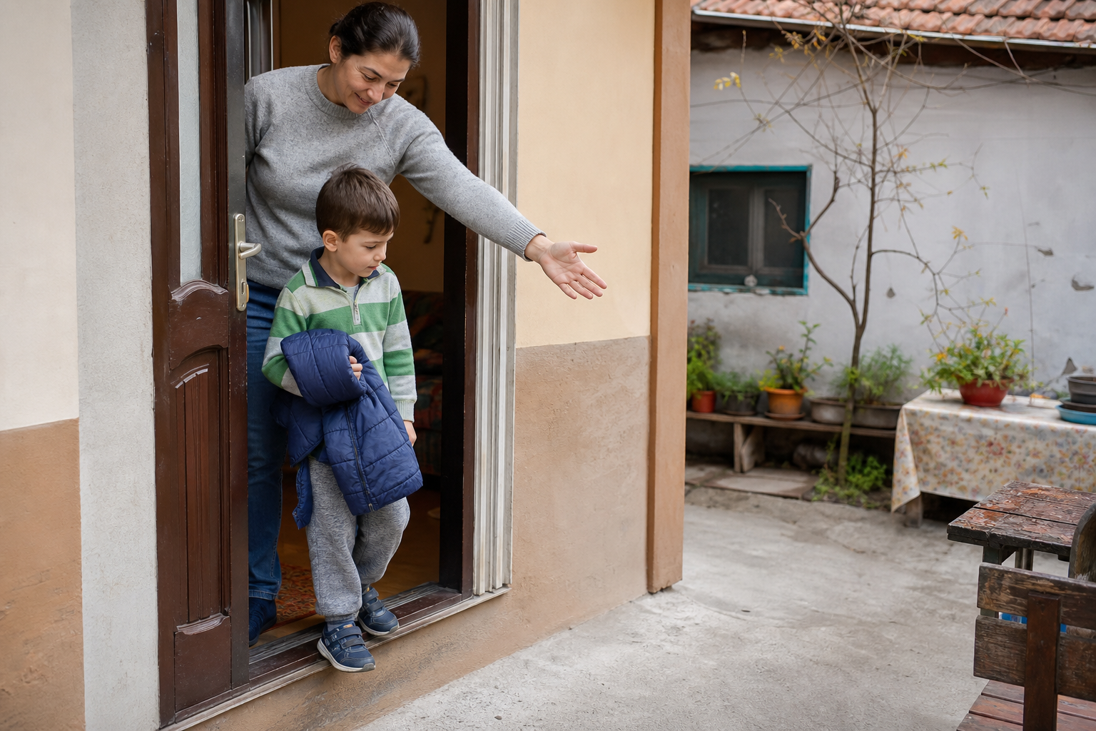 Copilul nu vrea să iasă afară? Cum transformi refuzul într-o rutină de ieșire