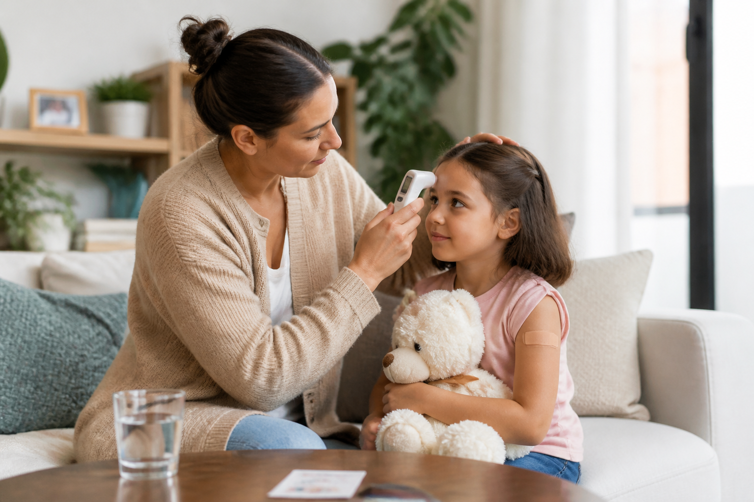 Febra după vaccin la copii: ce este normal, ce urmărești acasă și când suni la medic