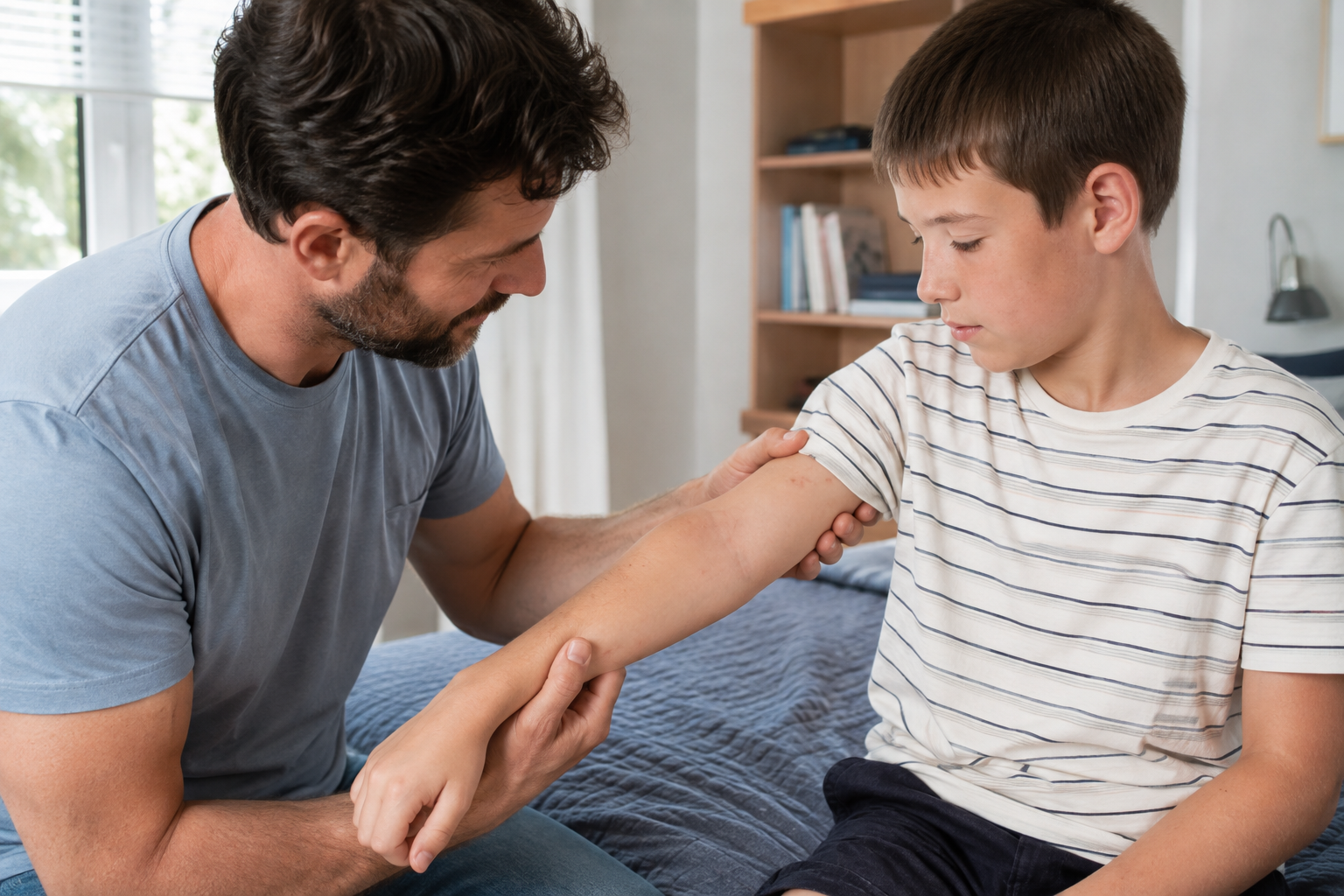 Molluscum contagiosum la copii: cum îl recunoști, ce faci acasă și când mergi la medic
