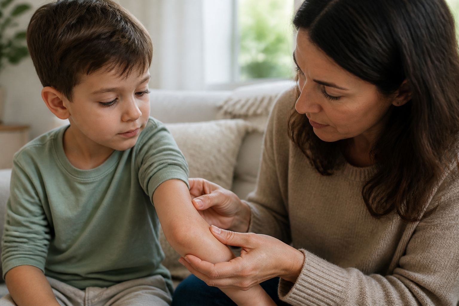 Urticaria la copii: ce o declanșează, ce faci acasă și când mergi la medic
