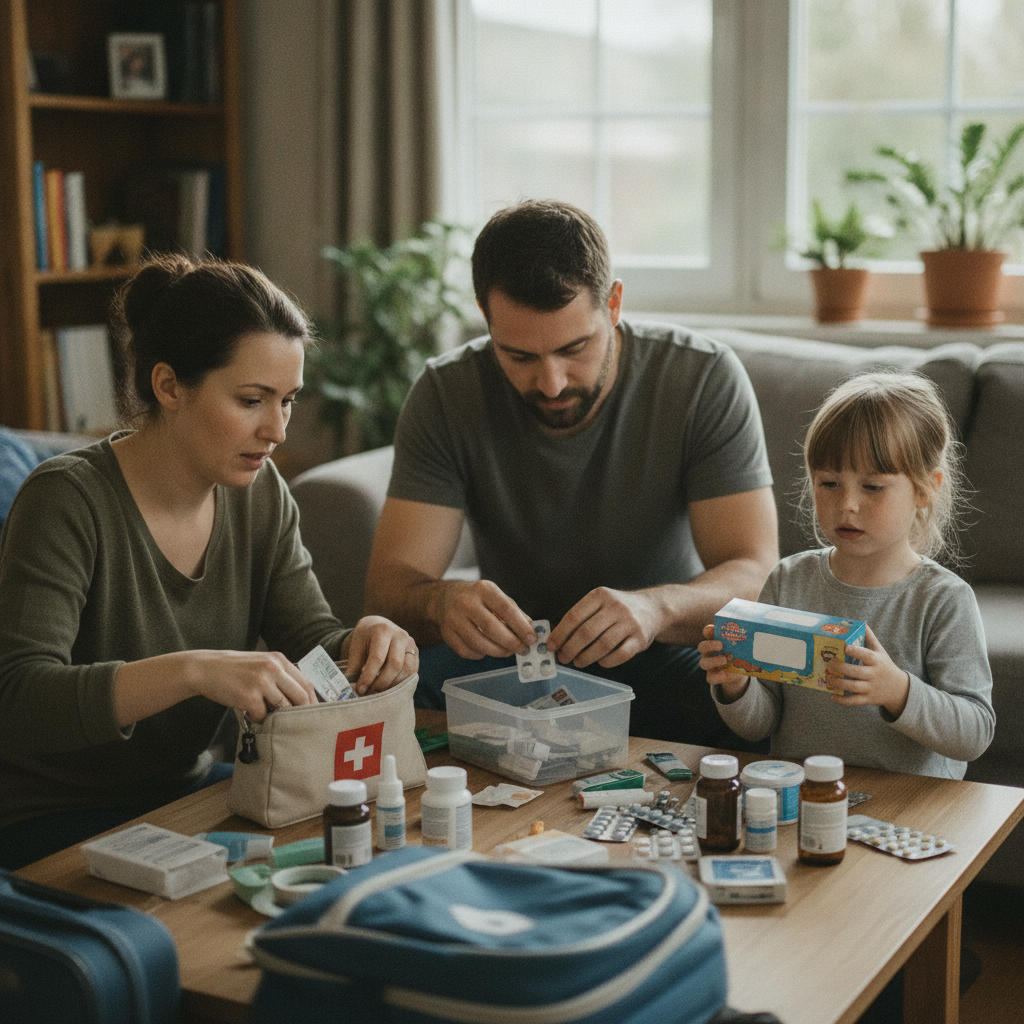 Lista medicamente pentru vacanța copiilor: ce să ai la îndemână